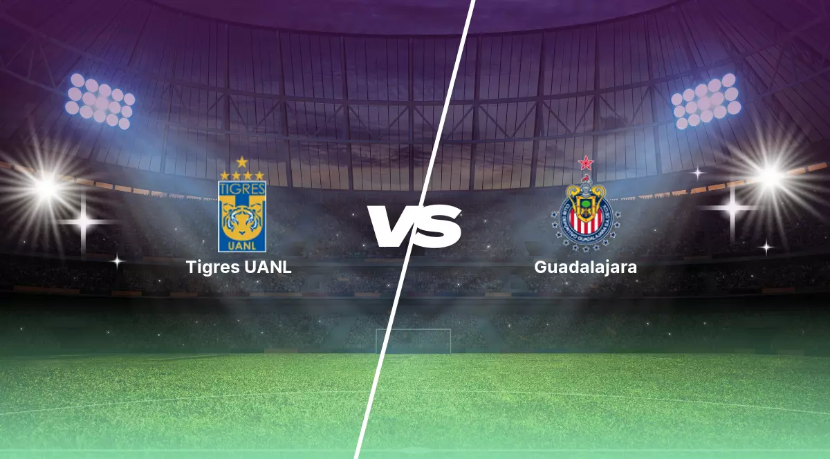 Pronóstico Tigres UANL vs Guadalajara