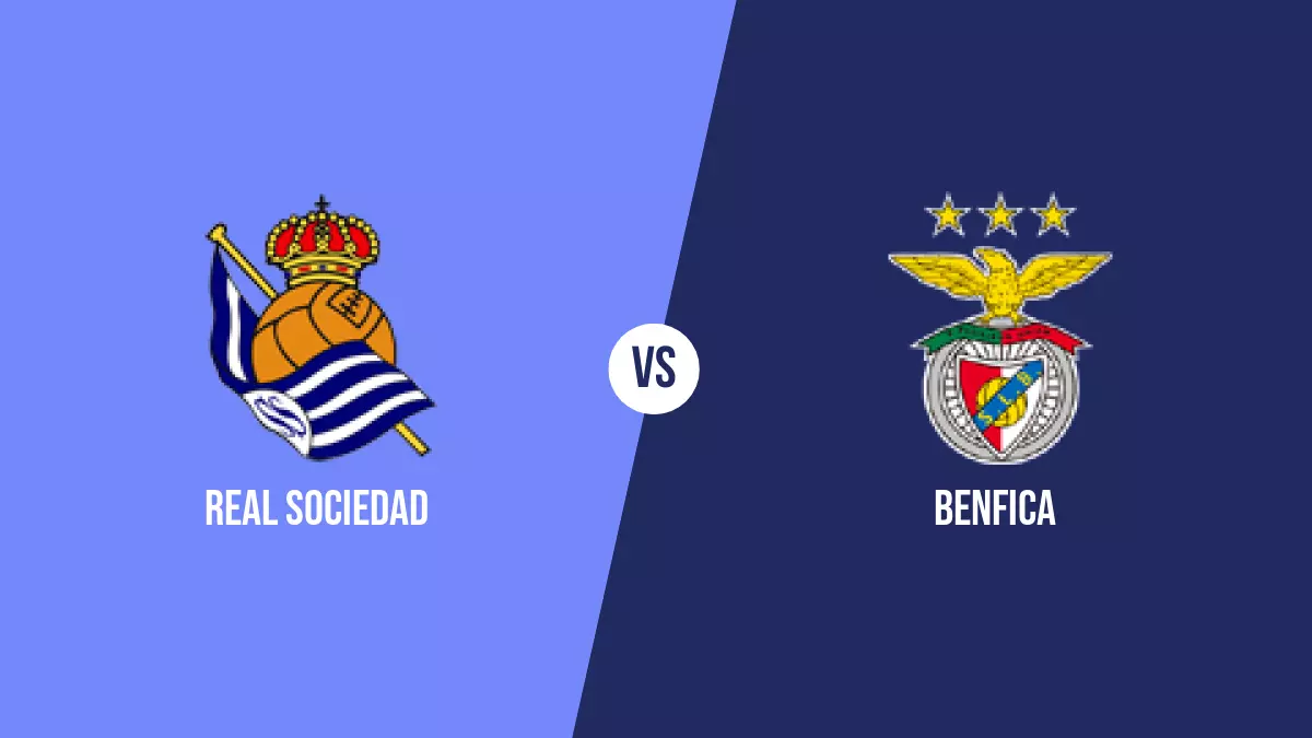 Pronóstico Real Sociedad vs Benfica de Champions League | 08/11/2023