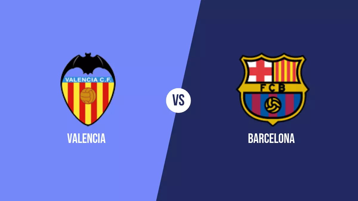 Pronóstico Valencia vs Barcelona de Primera División | 16/12/2023