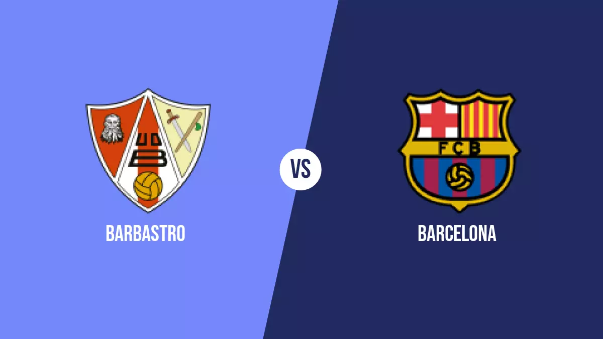 Pronóstico Barbastro vs Barcelona de Copa del Rey | 07/01/2024