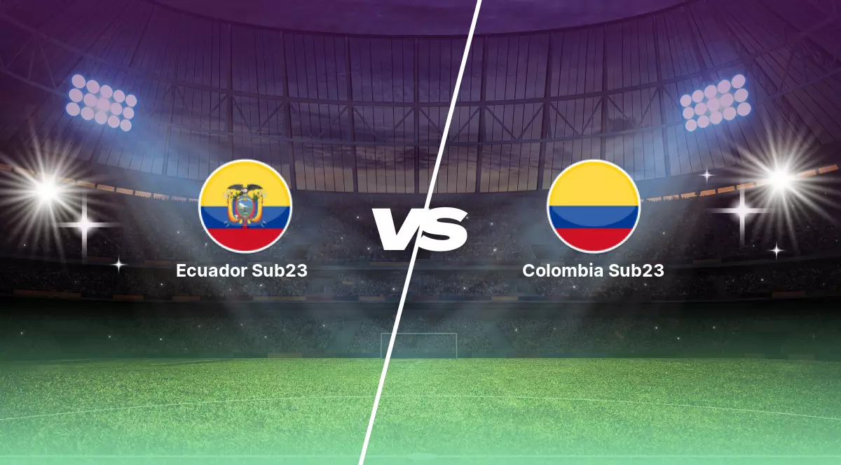 Pronóstico Ecuador Sub23 vs Colombia Sub23