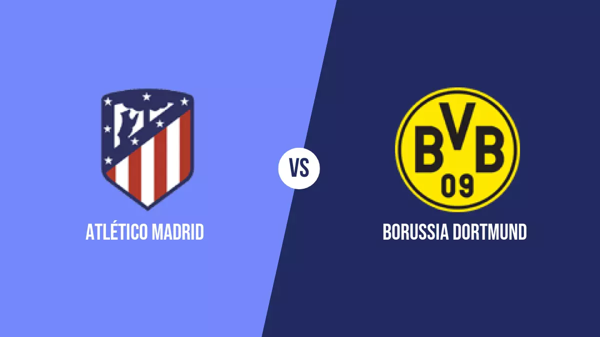 Pronóstico Atlético Madrid vs Borussia Dortmund de Champions League | 10/04/2024