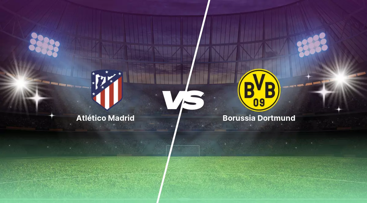 Pronóstico Atlético Madrid vs Borussia Dortmund