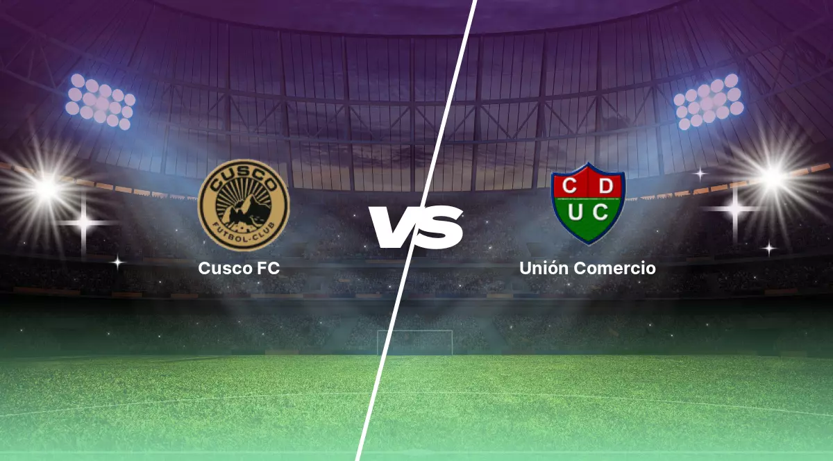 Pronóstico Cusco FC vs Unión Comercio
