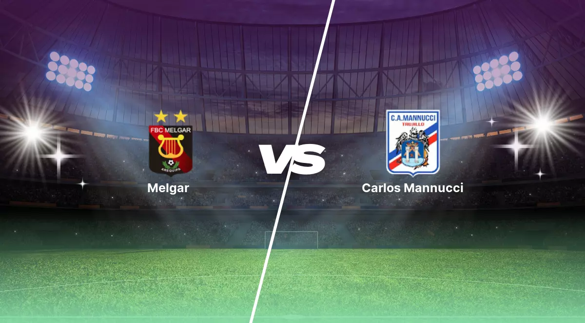 Pronóstico Melgar vs Carlos Mannucci