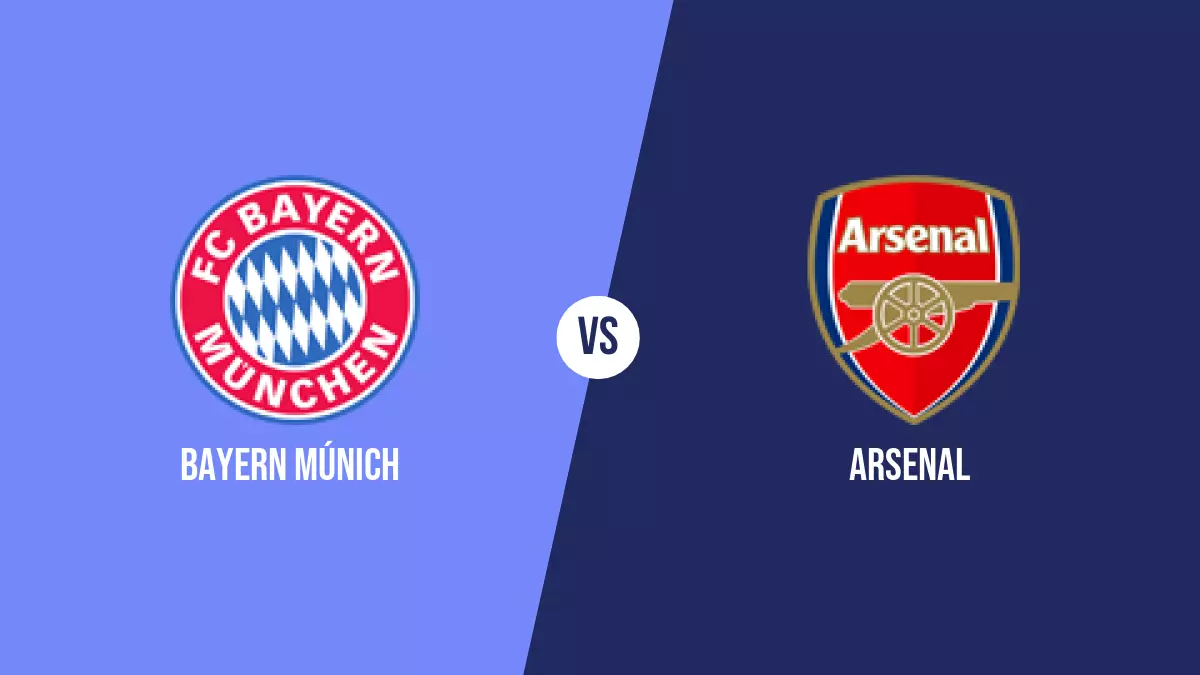 Pronóstico Bayern Múnich vs Arsenal de Champions League | 17/04/2024