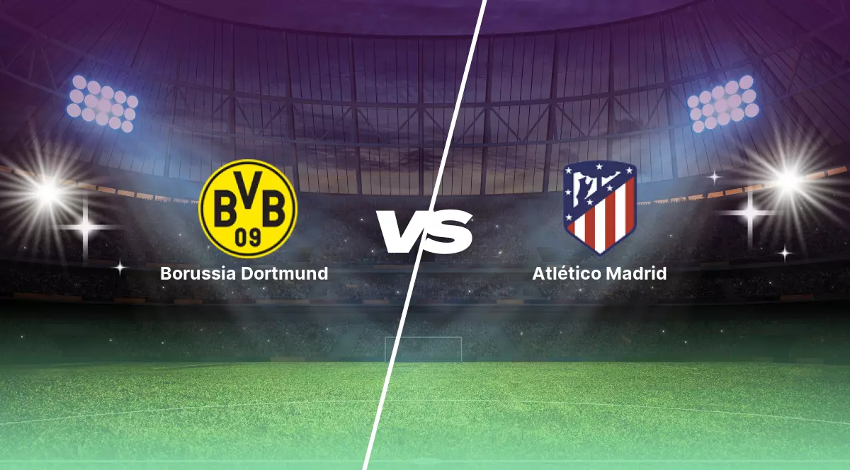 Pronóstico Borussia Dortmund vs Atlético Madrid