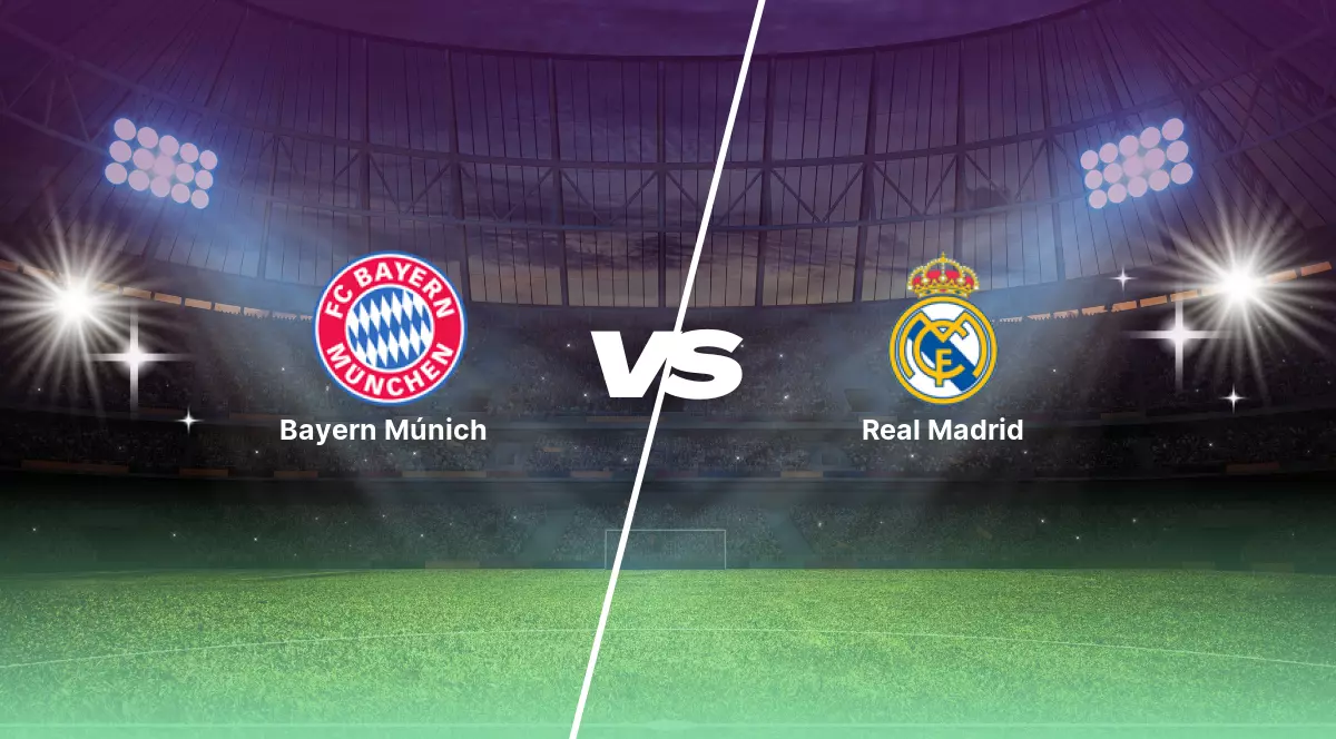 Pronóstico Bayern Múnich vs Real Madrid