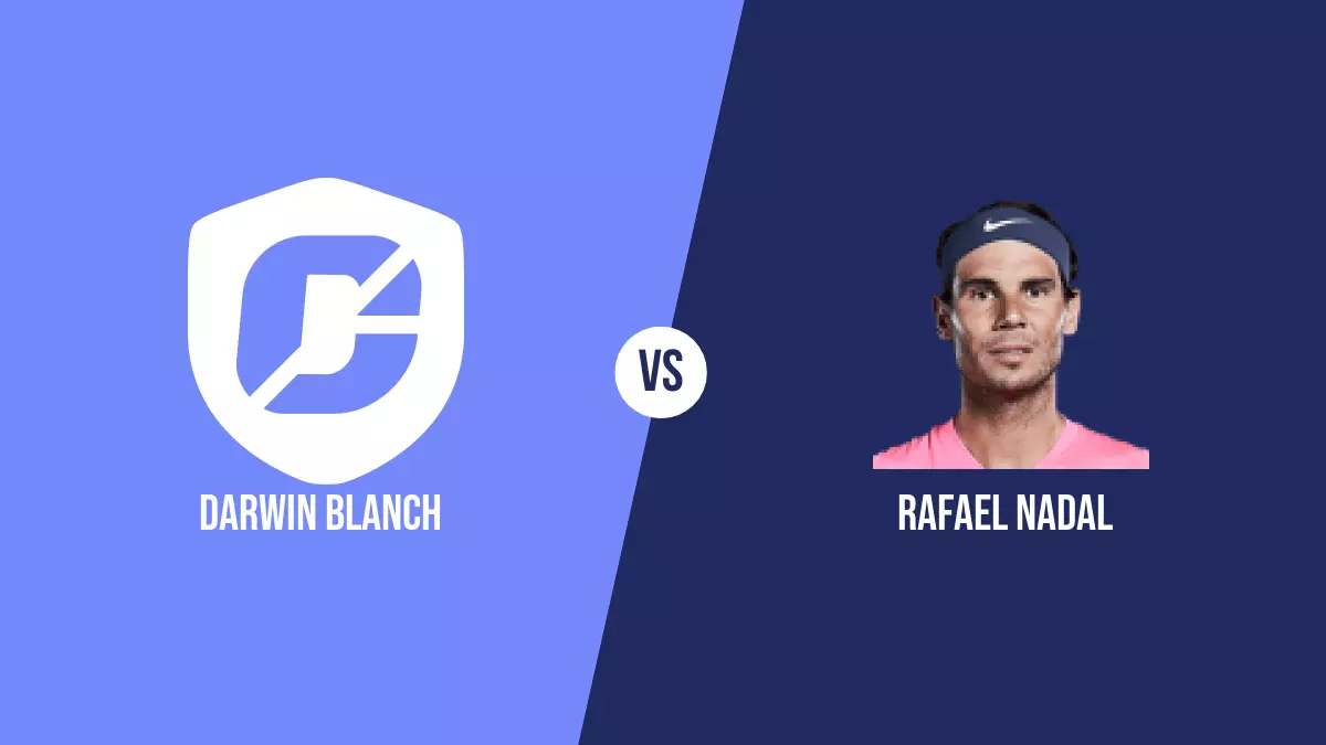 Pronóstico Darwin Blanch vs Rafael Nadal