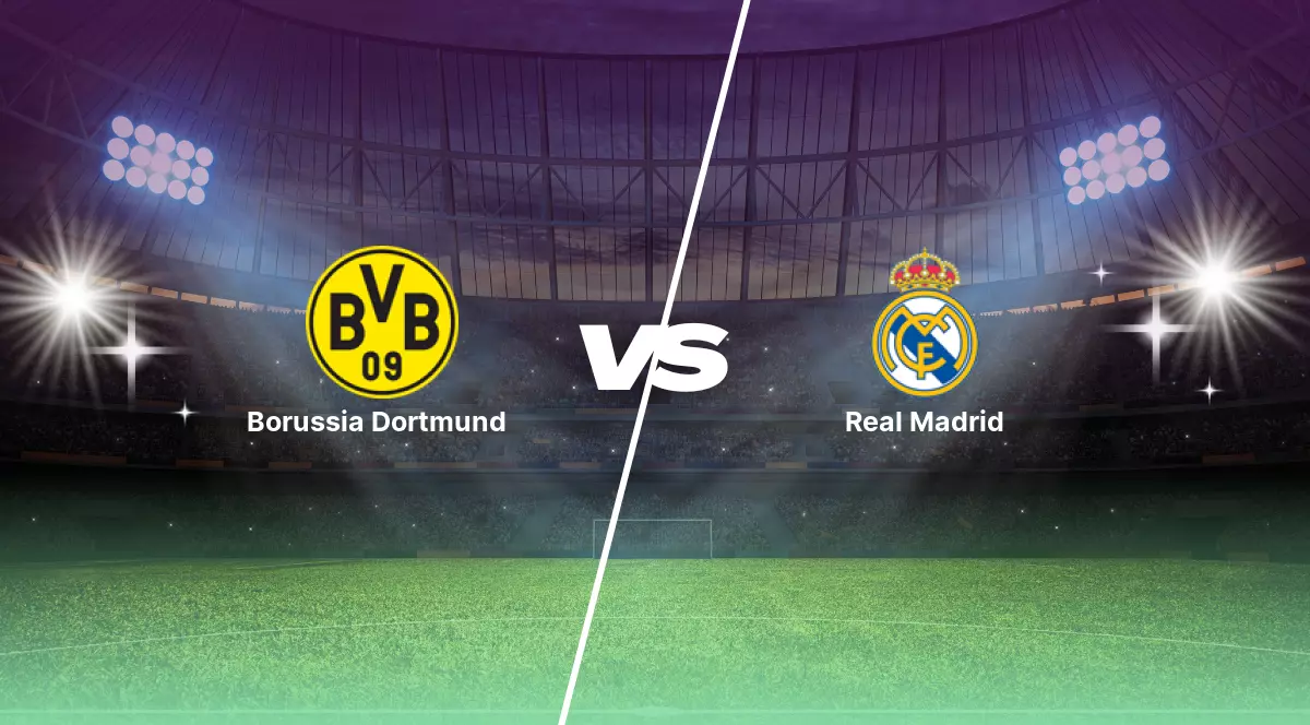 Pronóstico Borussia Dortmund vs Real Madrid