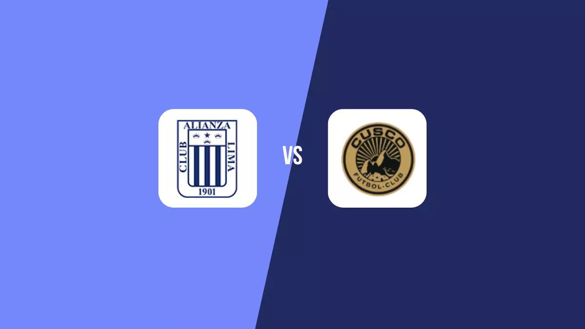 Pronóstico Alianza Lima vs Cusco FC