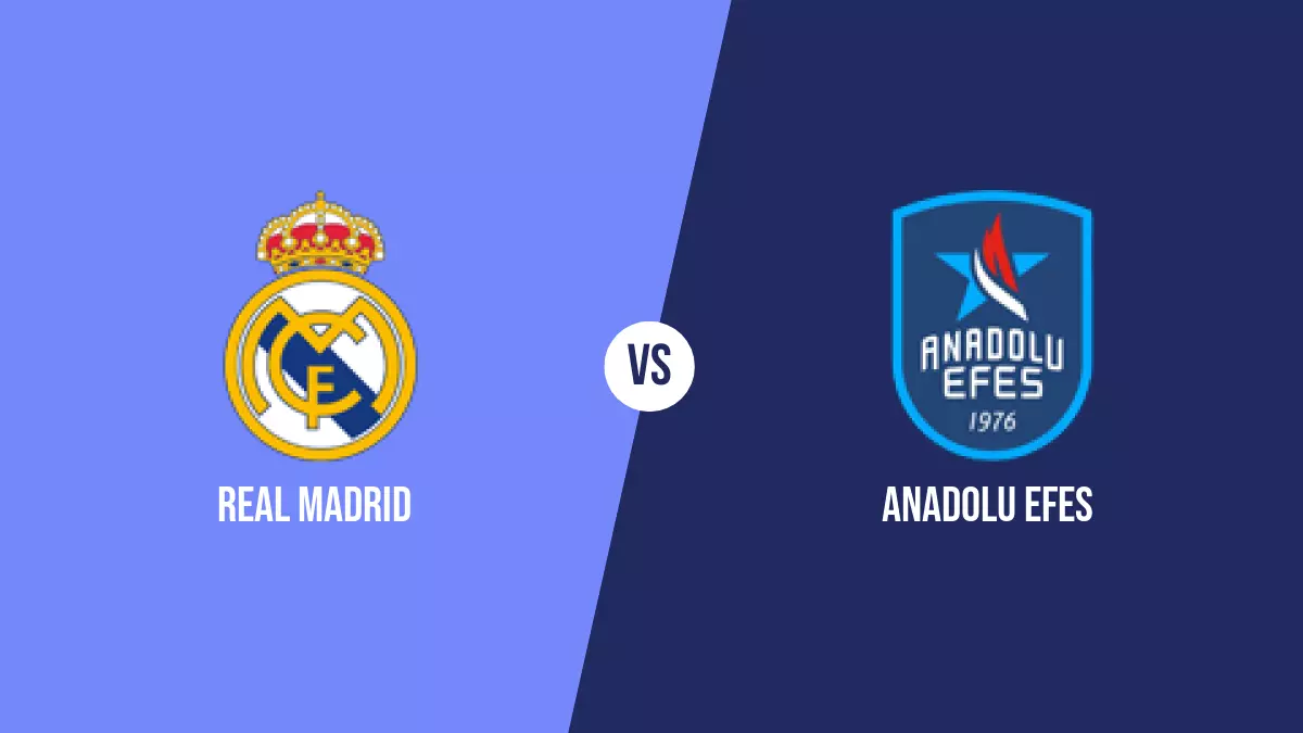 Pronóstico Real Madrid vs Anadolu Efes de Euroliga | 14/11/2024