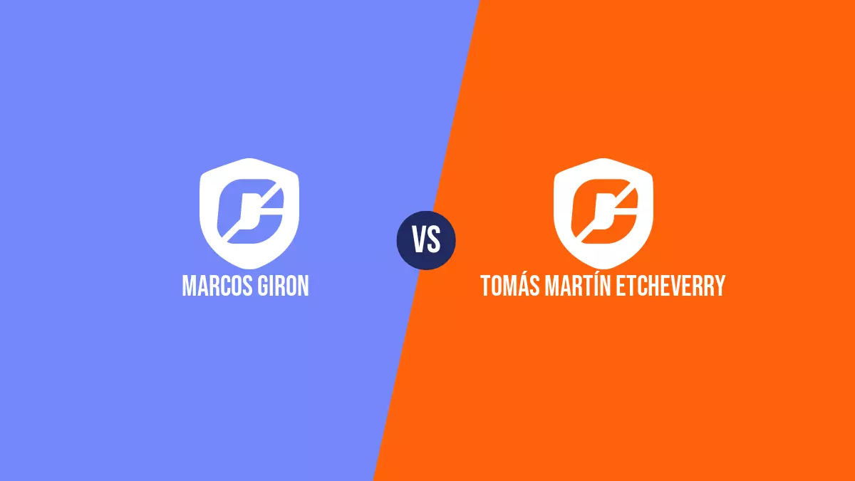 Apuestas Marcos Giron Vs Tomás Martín Etcheverry 