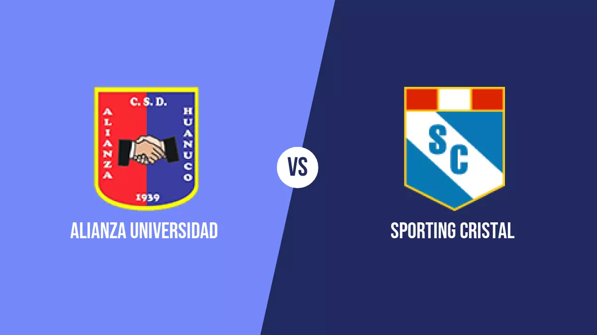 Pronóstico Alianza Universidad vs Sporting Cristal