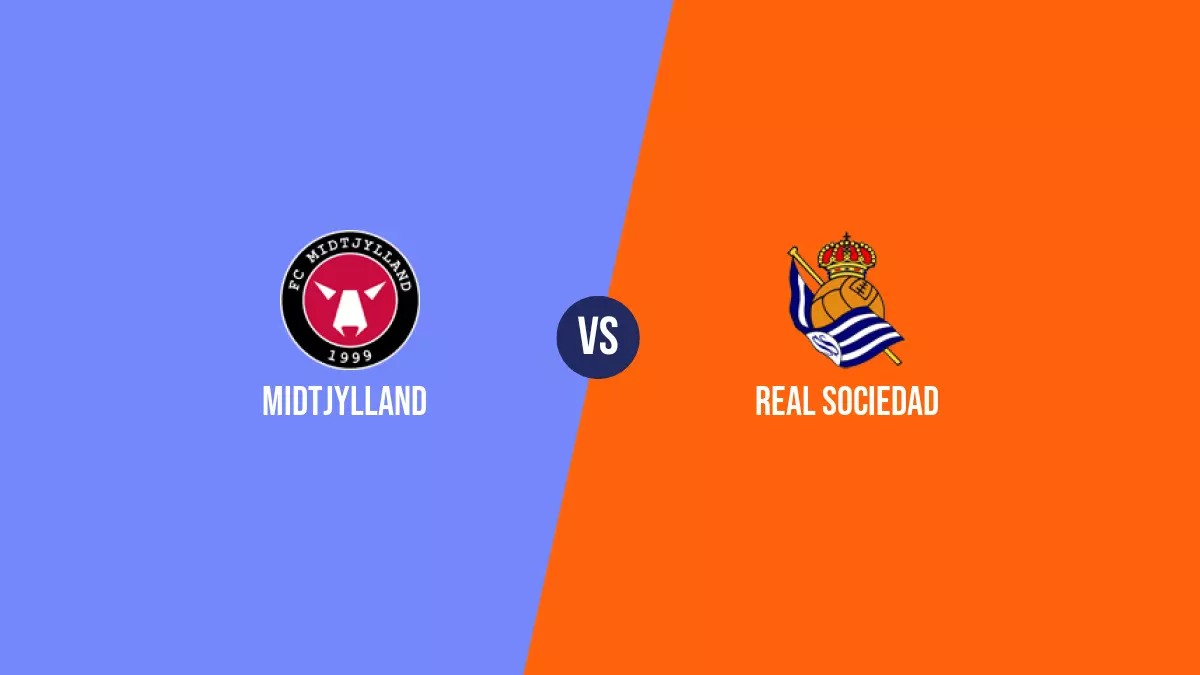 Midtjylland vs Real Sociedad: Pronóstico, Cuotas y Apuestas - Europa League