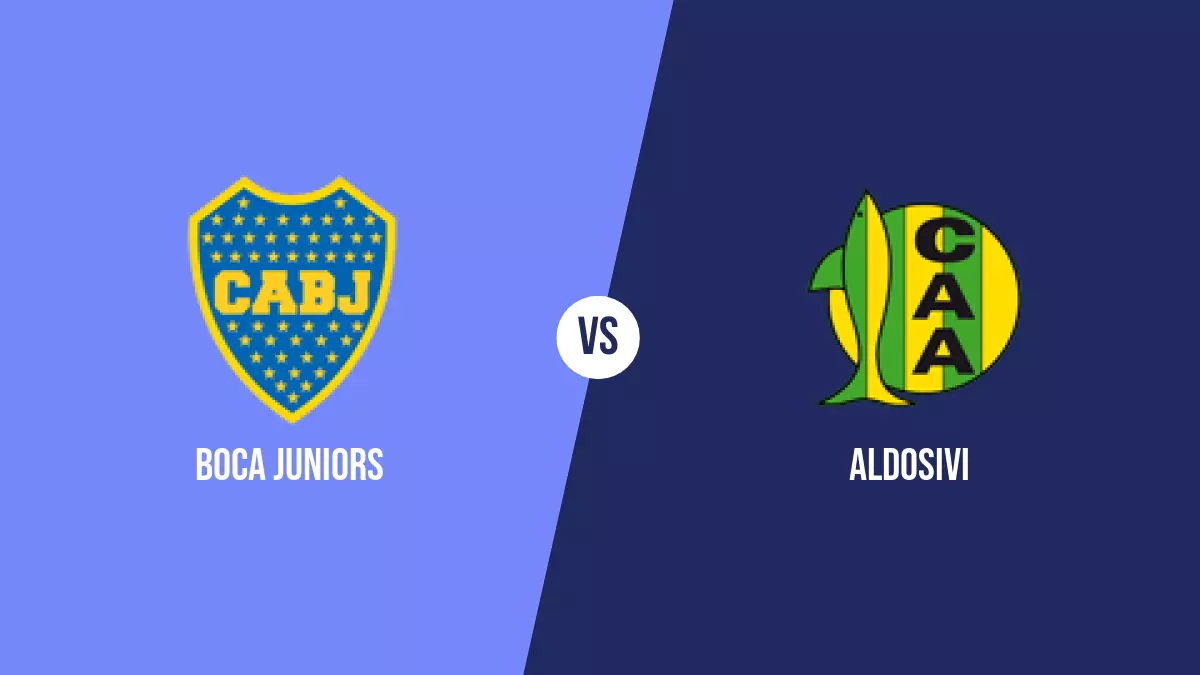 Boca Juniors vs Aldosivi: Pronóstico, Cuotas y Apuestas - Liga Profesional