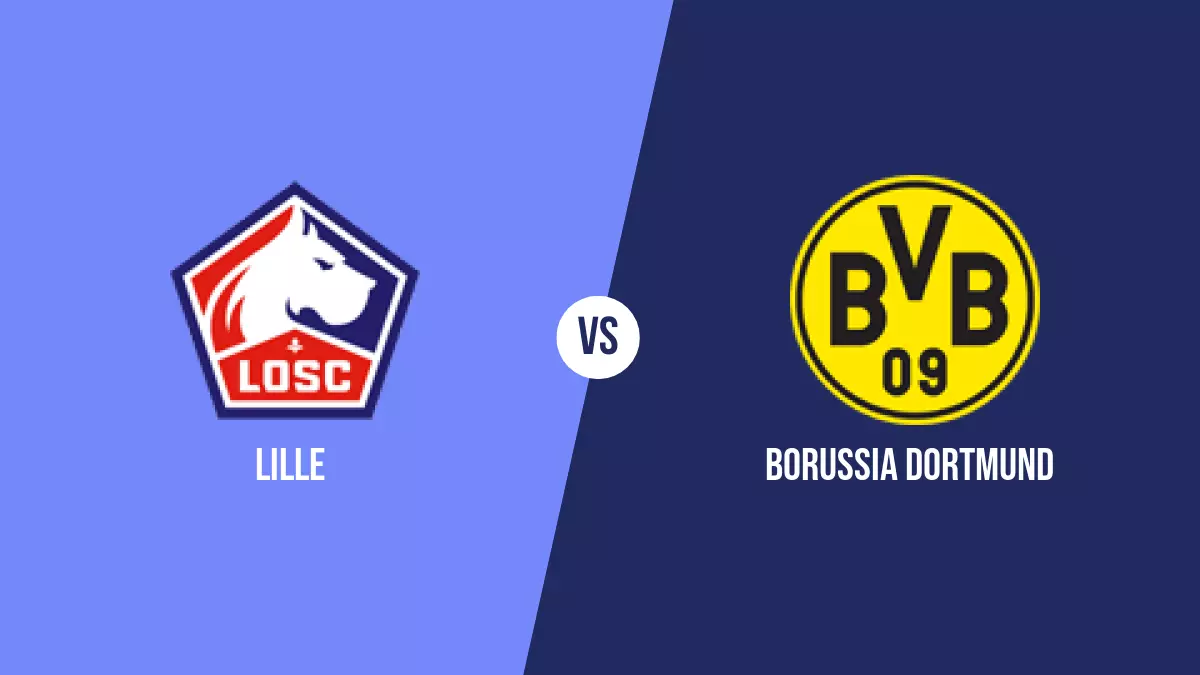 Lille vs Borussia Dortmund: Pronóstico, Cuotas y Apuestas - Champions League