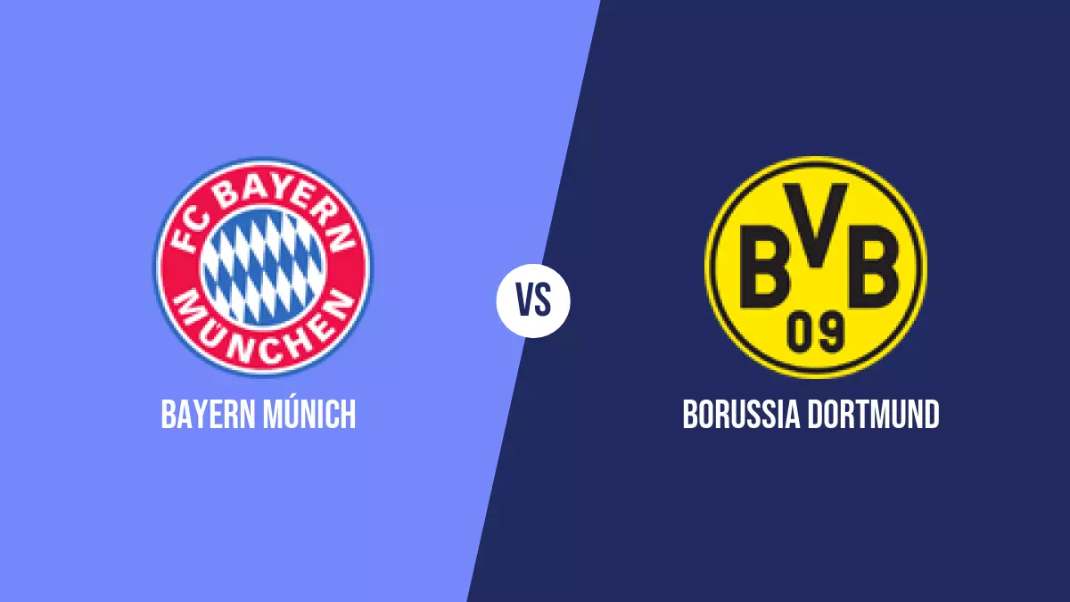 Pronóstico Bayern Múnich vs Borussia Dortmund