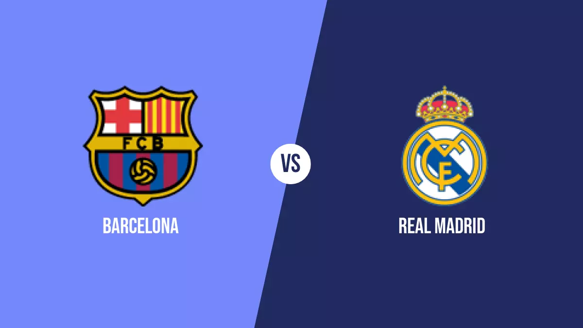 Barcelona vs Real Madrid: Pronóstico, Cuotas y Apuestas - Primera División