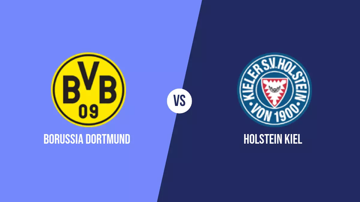 Borussia Dortmund vs Holstein Kiel: Pronóstico, Cuotas y Apuestas - Bundesliga