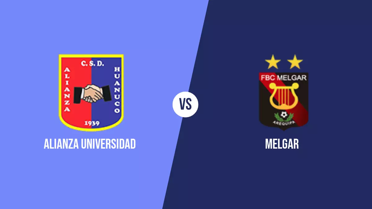 Alianza Universidad vs Melgar: Pronóstico, Cuotas y Apuestas - Primera División