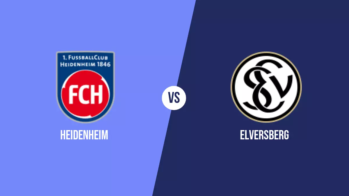 Heidenheim vs Elversberg: Pronóstico, Cuotas y Apuestas - Bundesliga