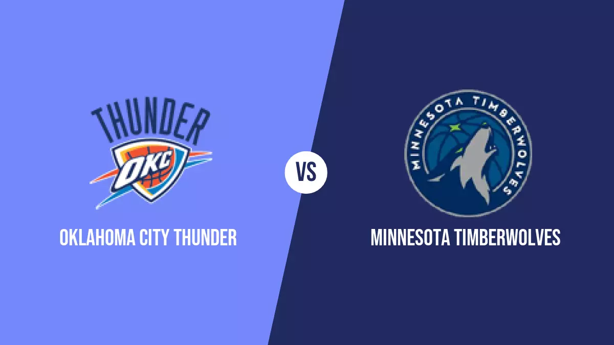 Oklahoma City Thunder vs Minnesota Timberwolves: Pronóstico, Cuotas y Apuestas - NBA