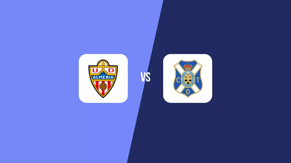 Pronóstico Almería vs Tenerife
