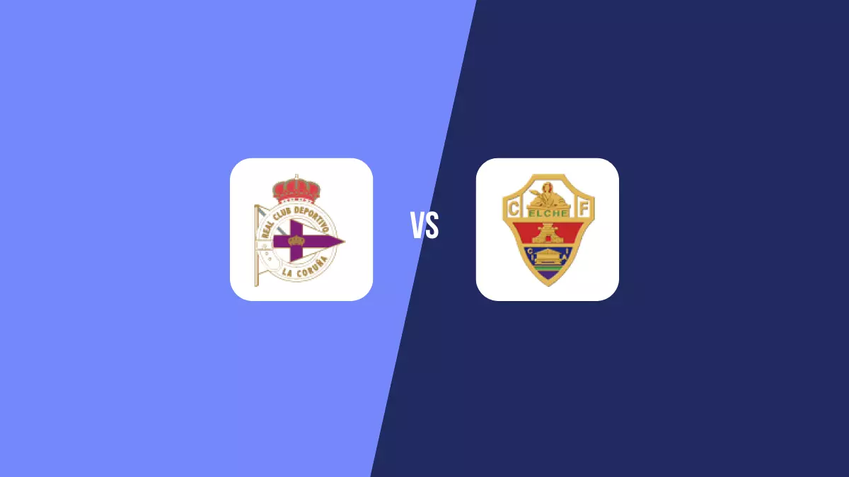 Deportivo vs Elche: Pronóstico, Cuotas y Apuestas - Segunda División