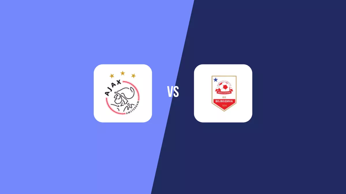 Pronóstico Ajax vs Vojvodina