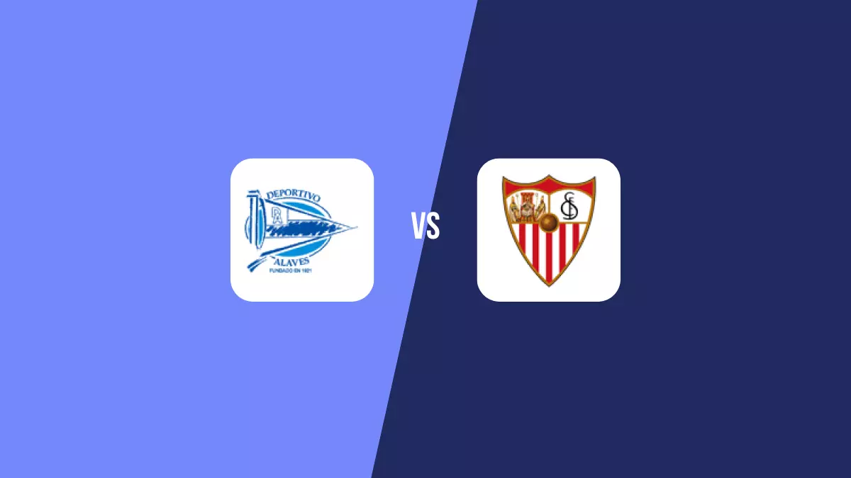 Pronóstico Alavés vs Sevilla de Primera División | 20/09/2024