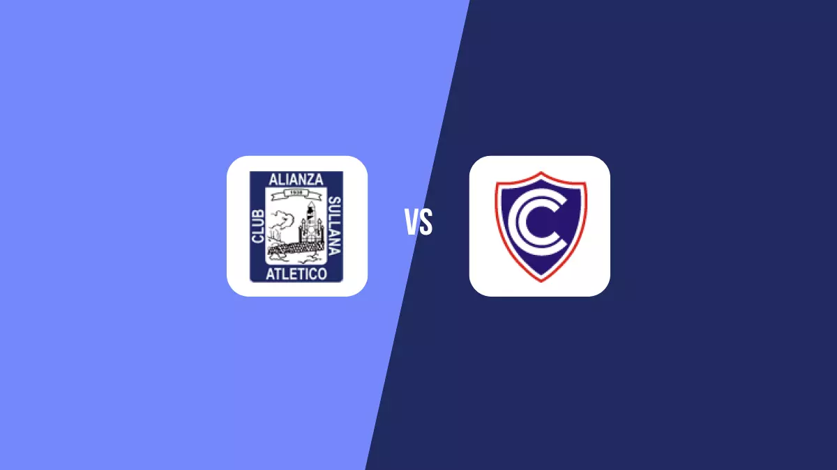 Alianza Atlético vs Cienciano