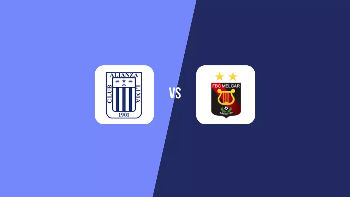 Pronóstico Alianza Lima vs Melgar de Primera División | 28/09/2024