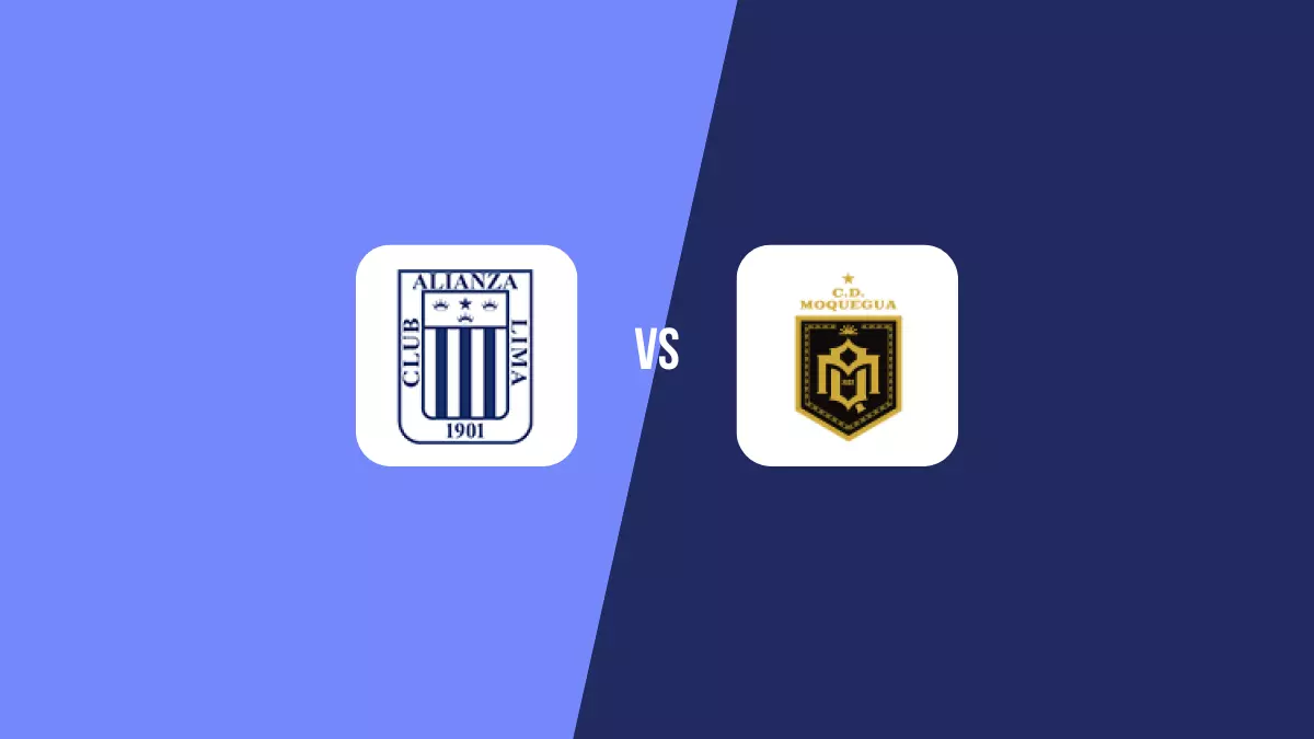Alianza Lima vs Moquegua