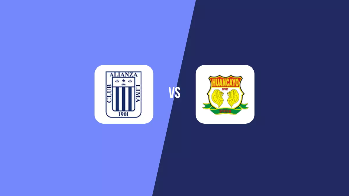 Pronóstico Alianza Lima vs Sport Huancayo de Primera División | 16/08/2023