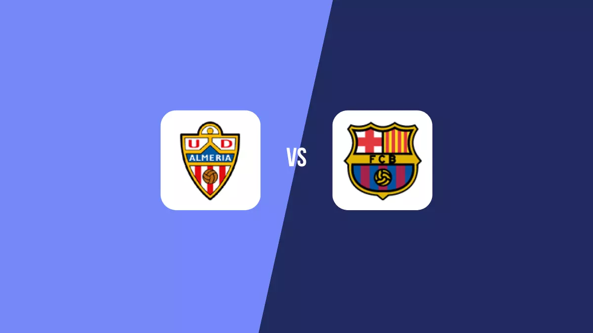 Pronóstico Almería vs Barcelona de Primera División | 16/05/2024