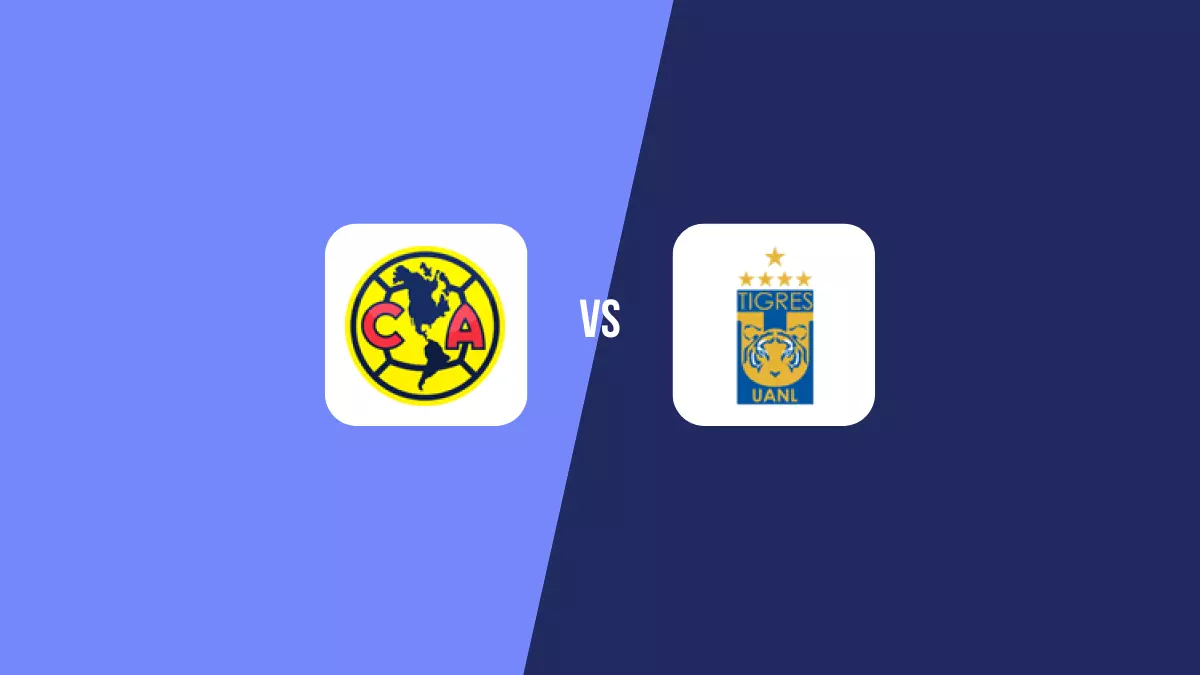 América vs Tigres UANL: Pronóstico, Cuotas y Apuestas - Liga MX
