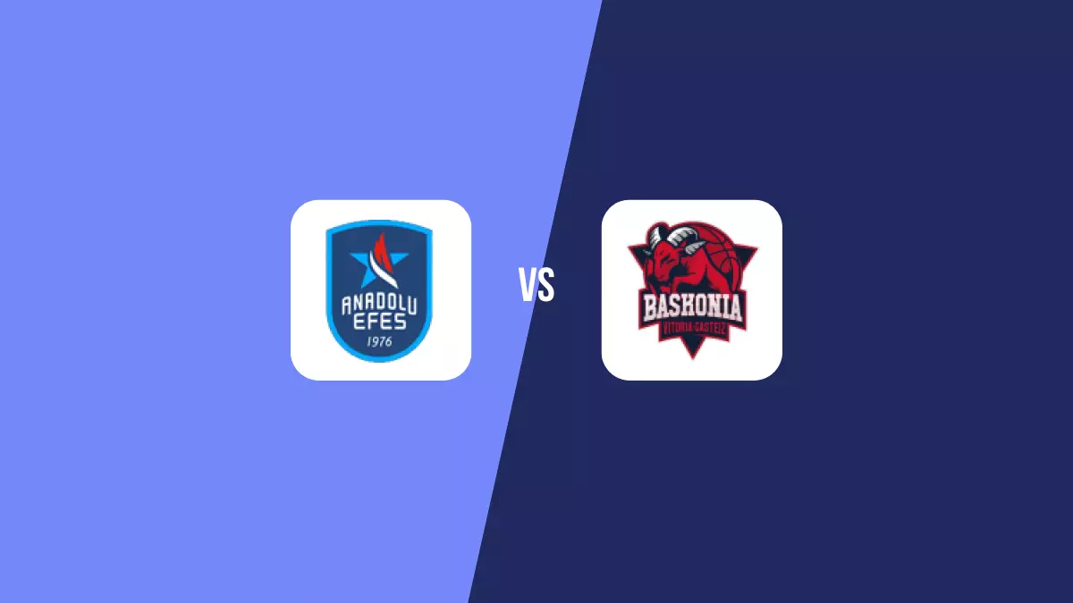 Anadolu Efes vs Baskonia: Pronóstico, Cuotas y Apuestas - Euroliga