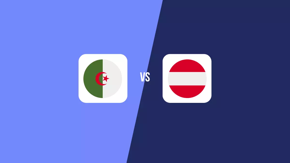 Argelia vs Austria