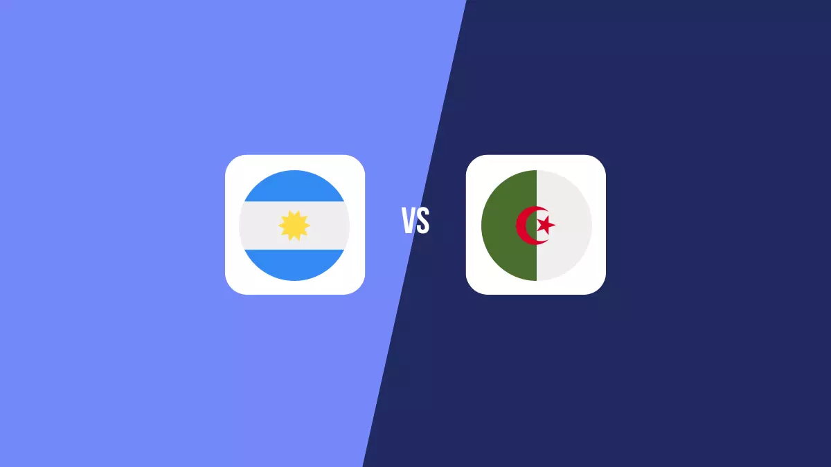Argentina vs Argelia