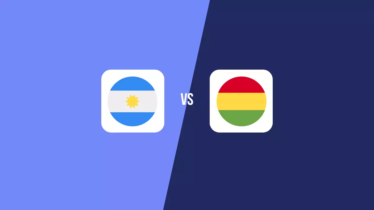 Pronóstico Argentina vs Bolivia