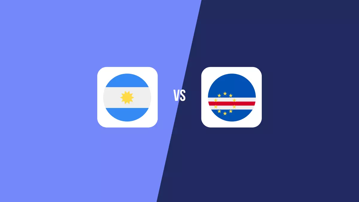 Pronóstico Argentina vs Cabo Verde