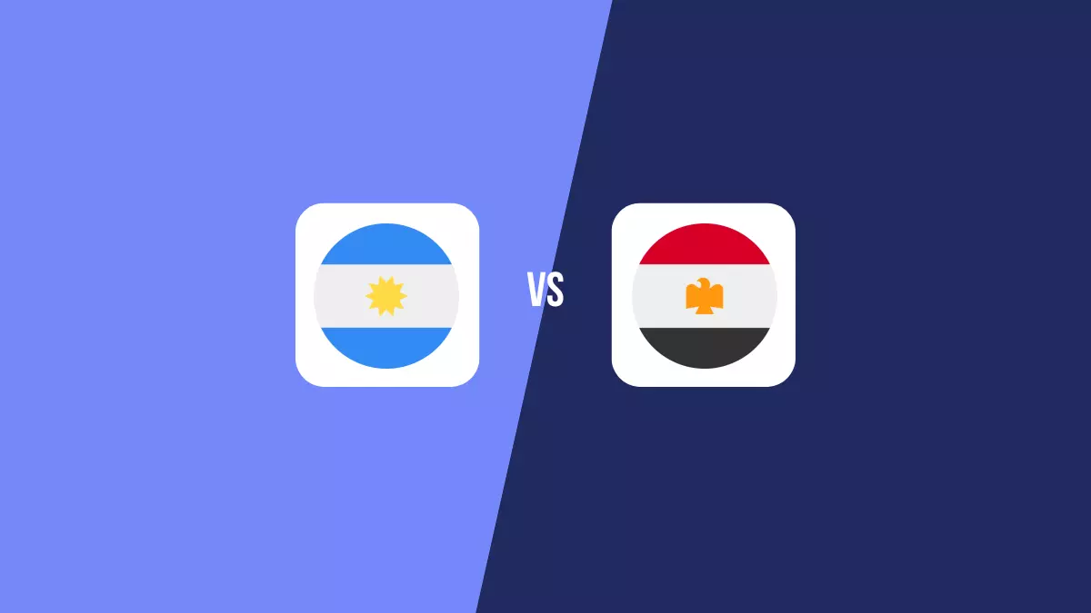 Argentina vs Egipto