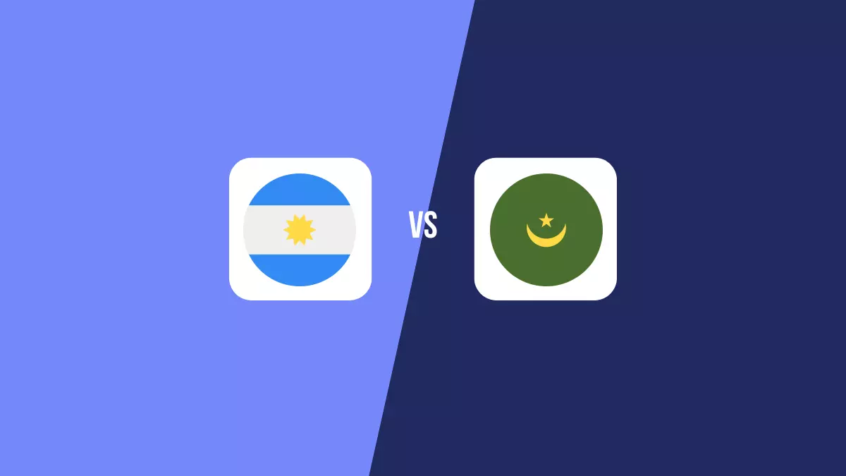 Pronóstico Argentina vs Mauritania