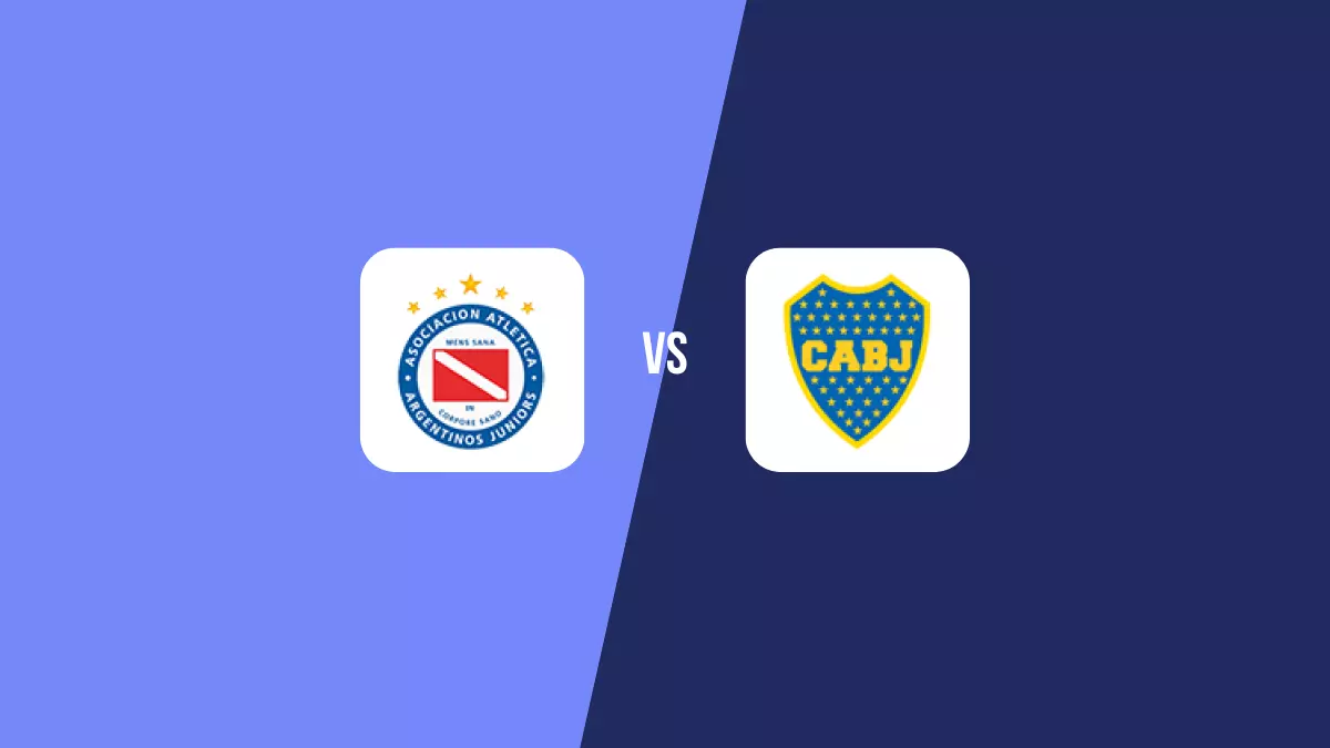 Argentinos Juniors vs Boca Juniors