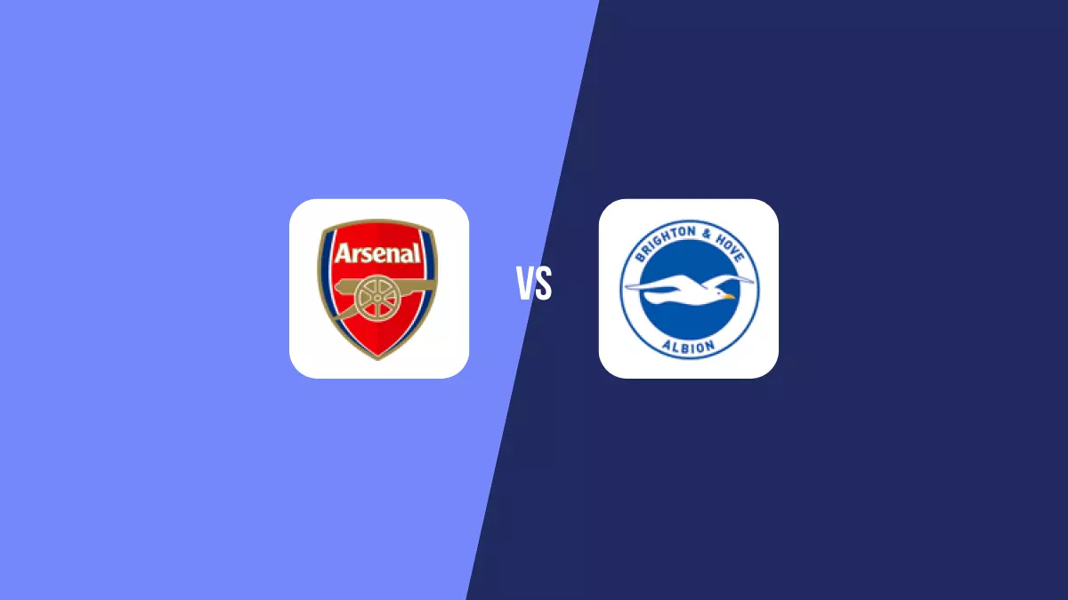 Arsenal vs Brighton: Pronóstico, Cuotas y Apuestas - Premier League
