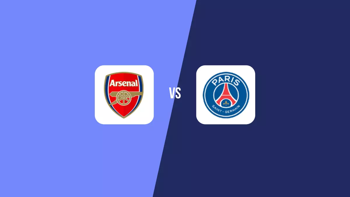 Arsenal vs PSG: Pronóstico, Cuotas y Apuestas - Champions League