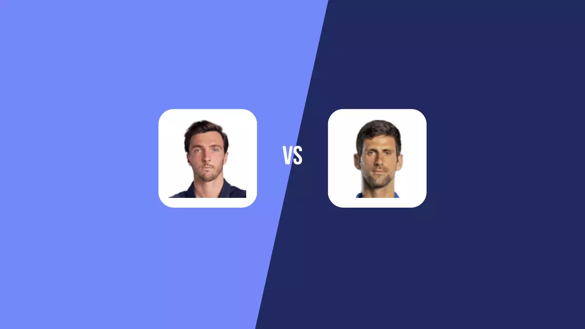 Pronóstico Arthur Rinderknech vs Novak Djokovic