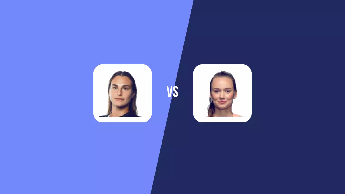 Pronóstico Aryna Sabalenka vs Elena Rybakina