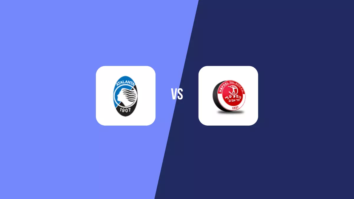 Atalanta vs Hapoel Tel Aviv